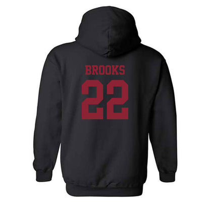 SCU - NCAA Softball : Lillie Brooks - Classic Shersey Hooded Sweatshirt-1