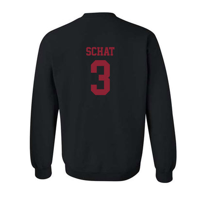 SCU - NCAA Women's Basketball : Kate Schat - Classic Shersey Crewneck Sweatshirt-1