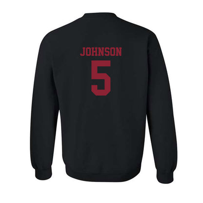 SCU - NCAA Women's Volleyball : Caitlin Johnson - Classic Shersey Crewneck Sweatshirt-1