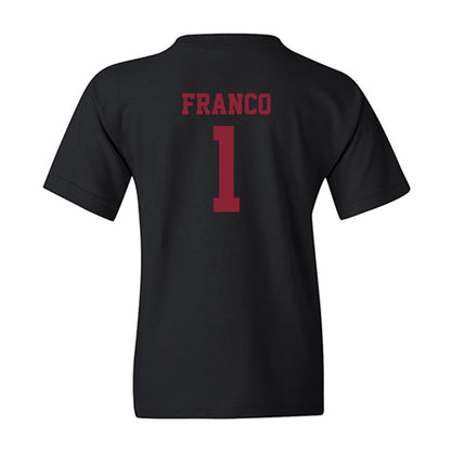 SCU - NCAA Women's Soccer : Amaris Franco - Classic Shersey Youth T-Shirt-1