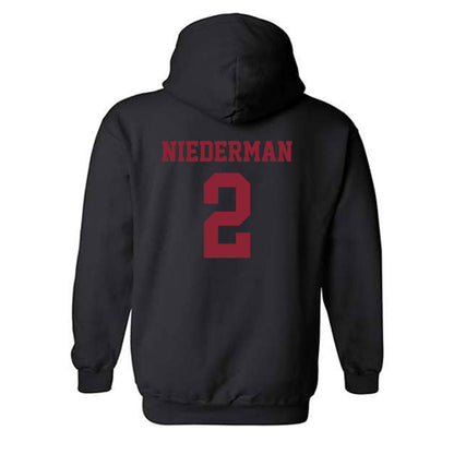 SCU - NCAA Beach Volleyball : Noelle Niederman - Hooded Sweatshirt Classic Fashion Shersey