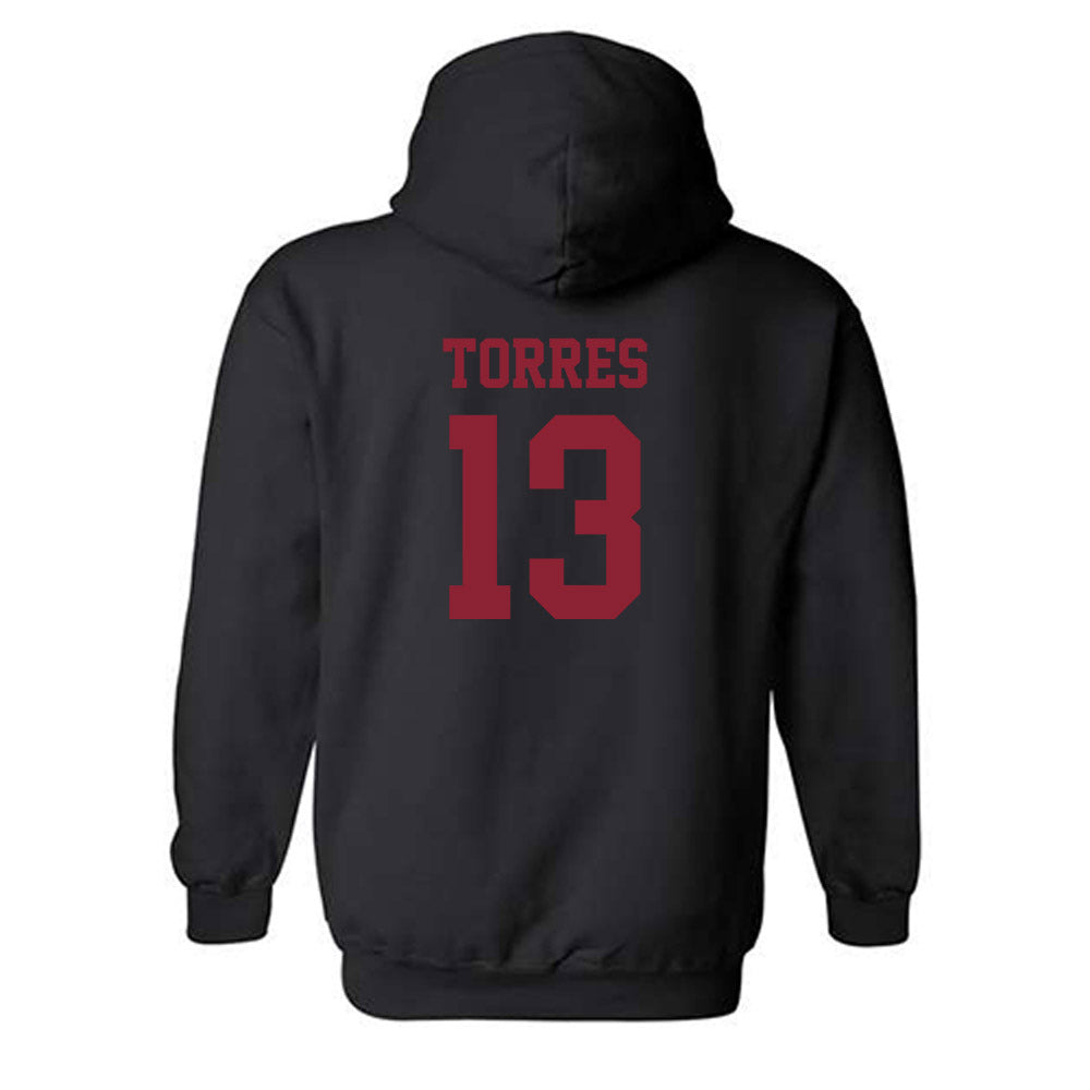 SCU - NCAA Women's Water Polo : Avary Torres - Classic Shersey Hooded Sweatshirt-1