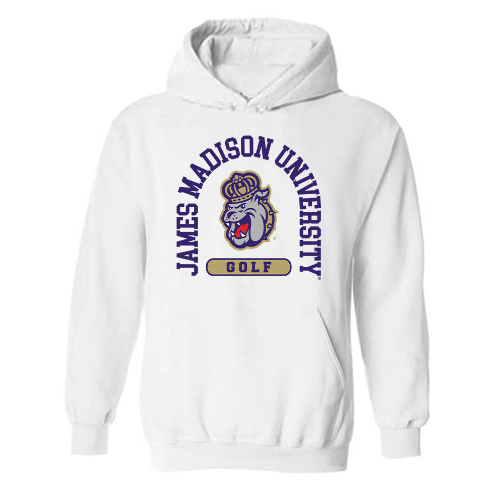 JMU - NCAA Women's Golf : Avery Robinson - Fashion Shersey Hooded Sweatshirt-0