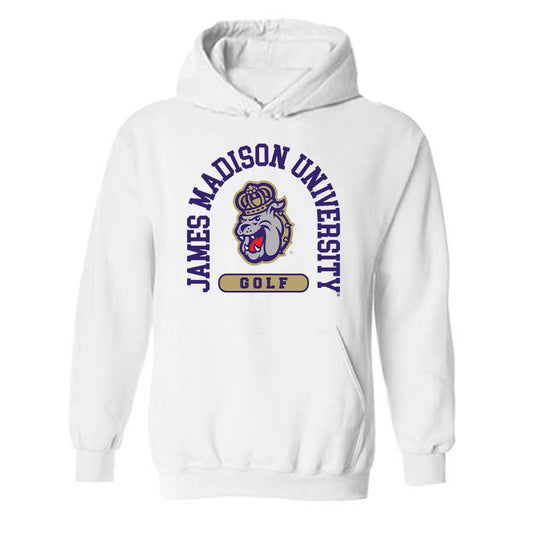 JMU - NCAA Women's Golf : Avery Robinson - Fashion Shersey Hooded Sweatshirt-0