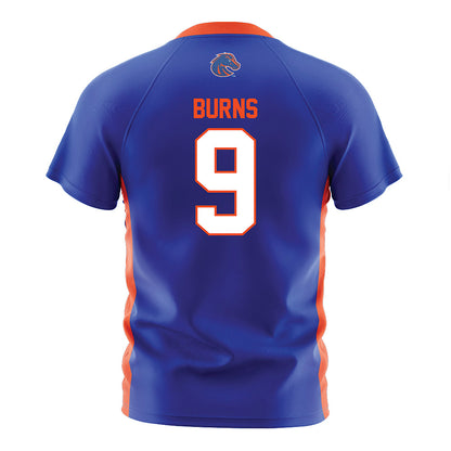 Boise State - NCAA Women's Soccer : Mia Burns - Blue Soccer Jersey