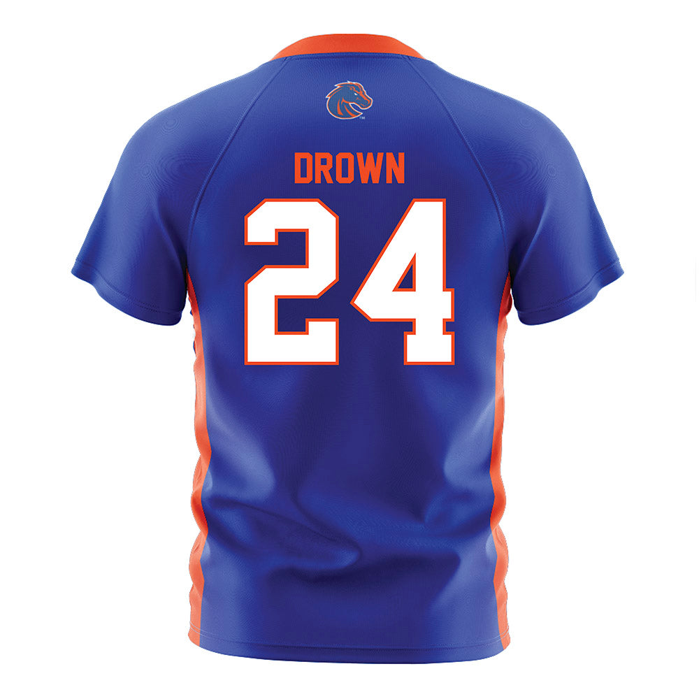 Boise State - NCAA Women's Soccer : Sophie Drown - Blue Soccer Jersey