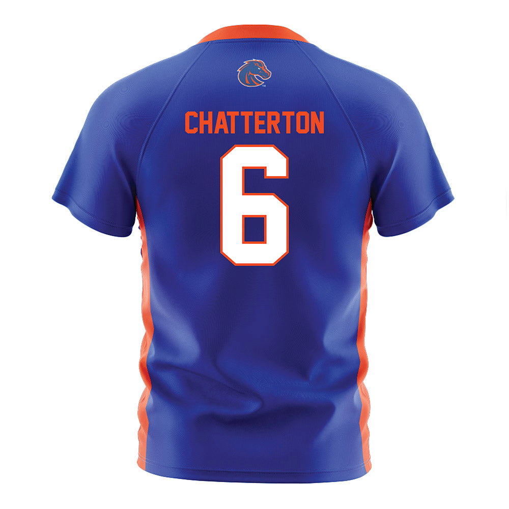 Boise State - NCAA Women's Soccer : Alicia Chatterton - Blue Soccer Jersey