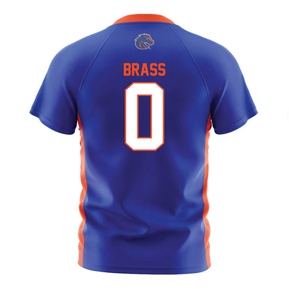 Boise State - NCAA Women's Soccer : Jazmyn Brass - Blue Soccer Jersey