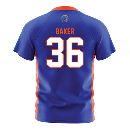 Boise State - NCAA Women's Soccer : Ella Baker - Blue Soccer Jersey