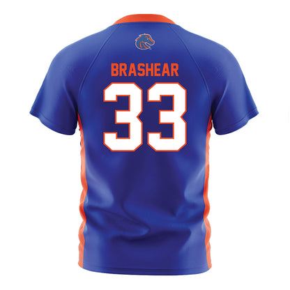 Boise State - NCAA Women's Soccer : Emily Brashear - Blue Soccer Jersey