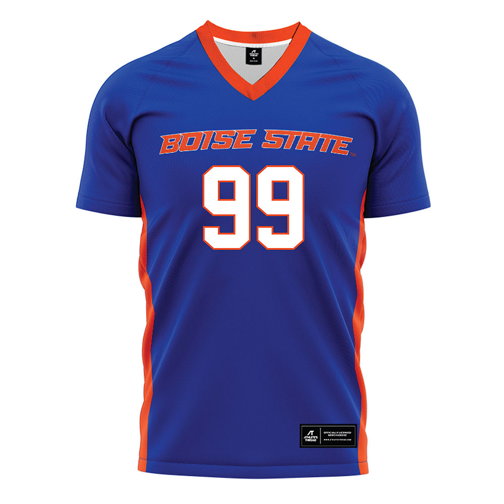 Boise State - NCAA Women's Soccer : Gabrielle Hanke - Blue Soccer Jersey