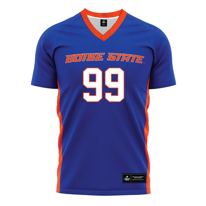 Boise State - NCAA Women's Soccer : Gabrielle Hanke - Blue Soccer Jersey