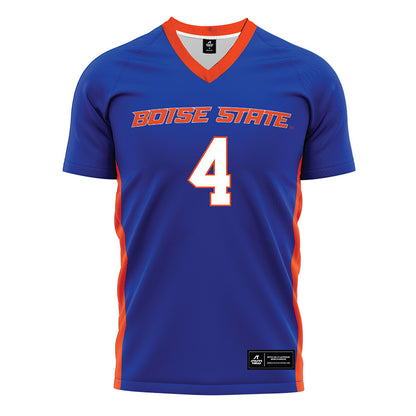 Boise State - NCAA Women's Soccer : Avery McBride - Blue Soccer Jersey