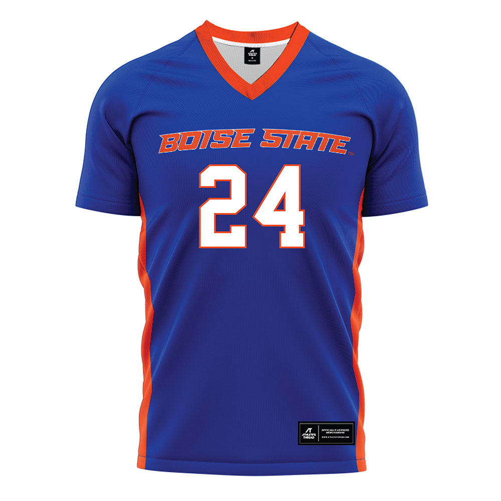 Boise State - NCAA Women's Soccer : Sophie Drown - Blue Soccer Jersey