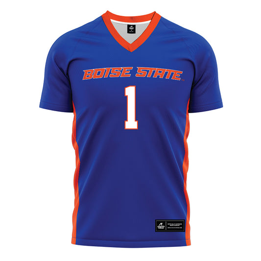 Boise State - NCAA Women's Soccer : Molly McCabe - Blue Soccer Jersey