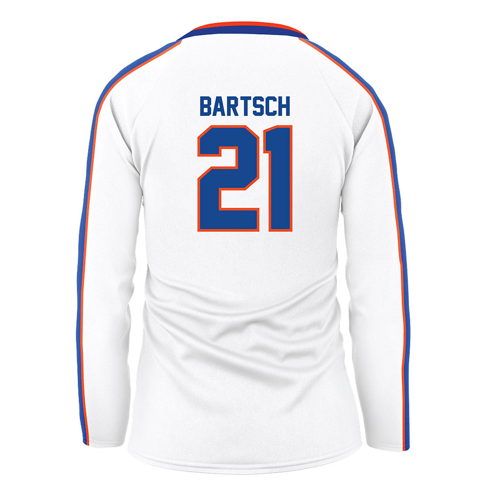 Boise State - NCAA Women's Volleyball : Paige Bartsch - White Volleyball Jersey