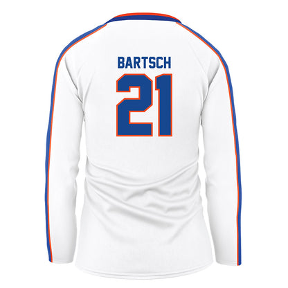 Boise State - NCAA Women's Volleyball : Paige Bartsch - White Volleyball Jersey