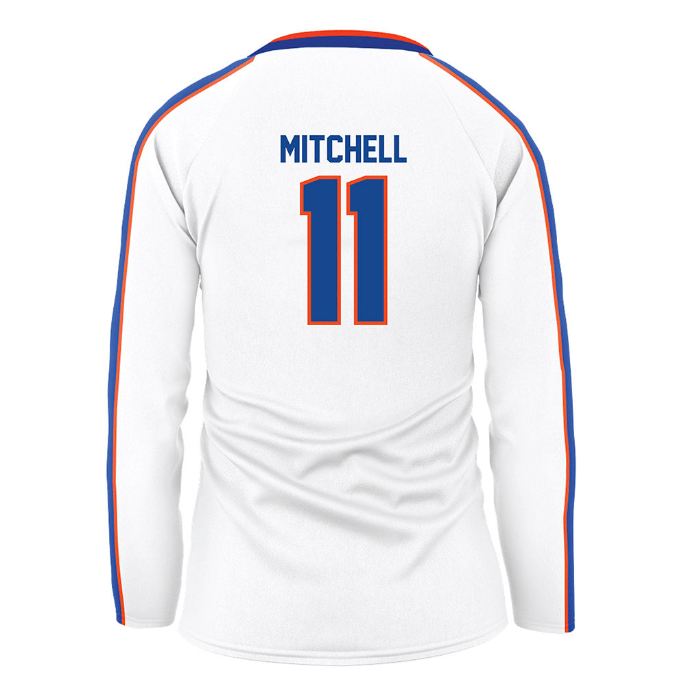 Boise State - NCAA Women's Volleyball : Breanna Mitchell - White Volleyball Jersey