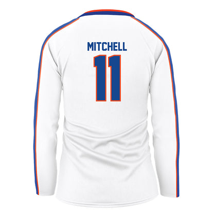 Boise State - NCAA Women's Volleyball : Breanna Mitchell - White Volleyball Jersey