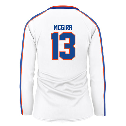 Boise State - NCAA Women's Volleyball : Isabella McGirr - White Volleyball Jersey