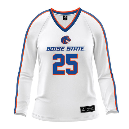 Boise State - NCAA Women's Volleyball : Eliza Sharp - White Volleyball Jersey