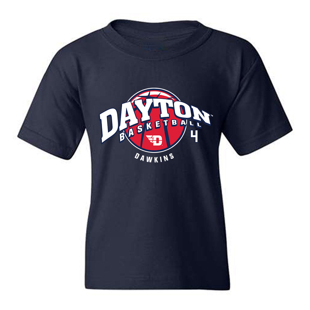 Dayton - NCAA Women's Basketball : Shantavia Dawkins - Classic Fashion Shersey Youth T-Shirt-0
