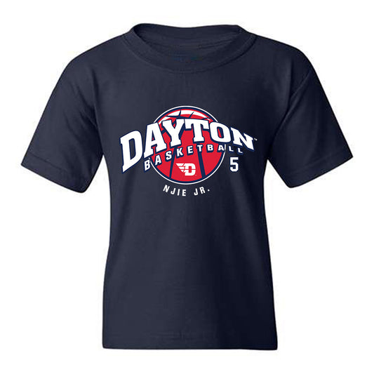 Dayton - NCAA Men's Basketball : Adam Njie Jr. - Classic Fashion Shersey Youth T-Shirt-0