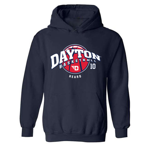 Dayton - NCAA Men's Basketball : Bryce Heard - Classic Fashion Shersey Hooded Sweatshirt-0