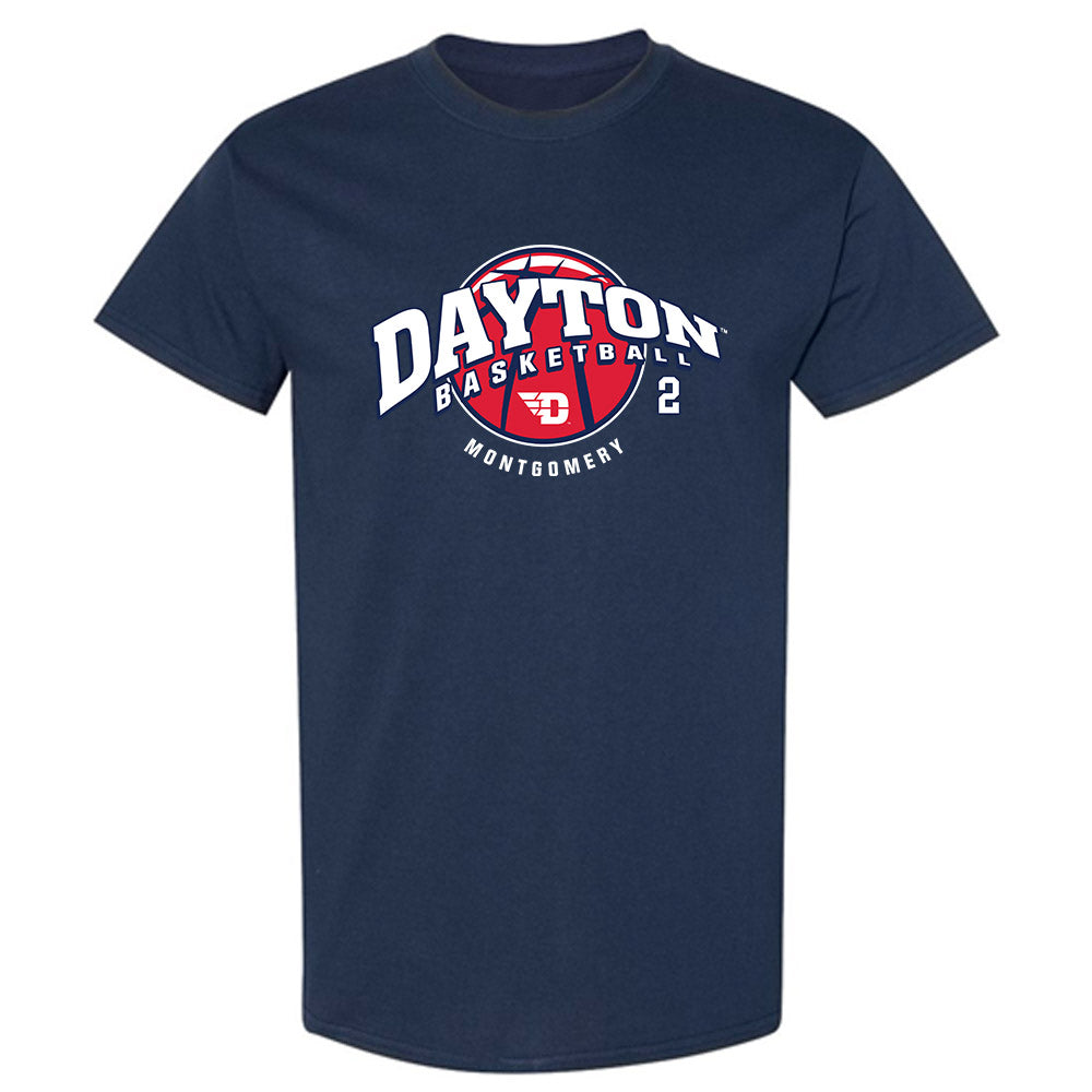 Dayton - NCAA Men's Basketball : De'Shayne Montgomery - Classic Fashion Shersey T-Shirt-0