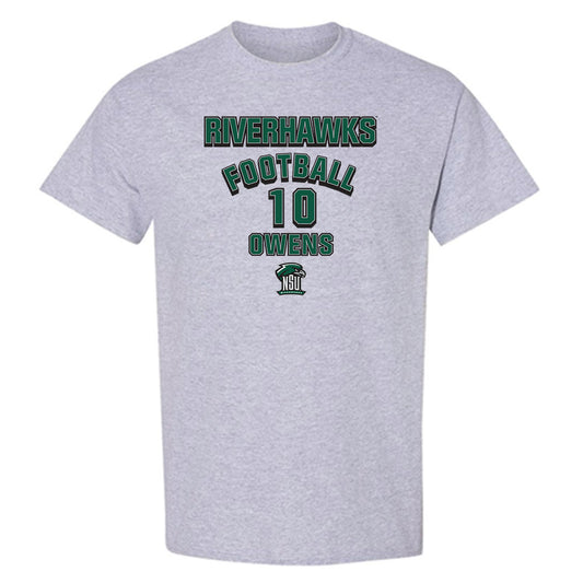 Northeastern State - NCAA Football : Marvelous Owens - Classic Fashion Shersey T-Shirt-0