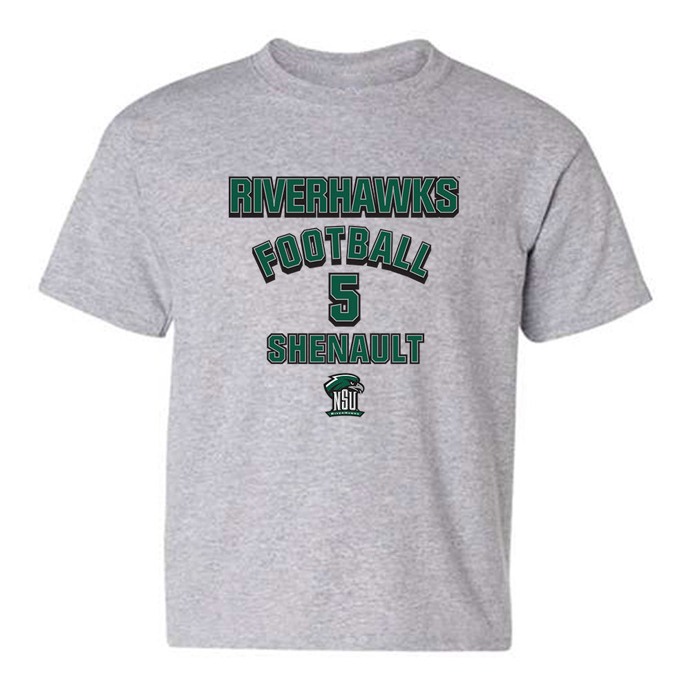 Northeastern State - NCAA Football : La'Vontae Shenault - Classic Fashion Shersey Youth T-Shirt-0