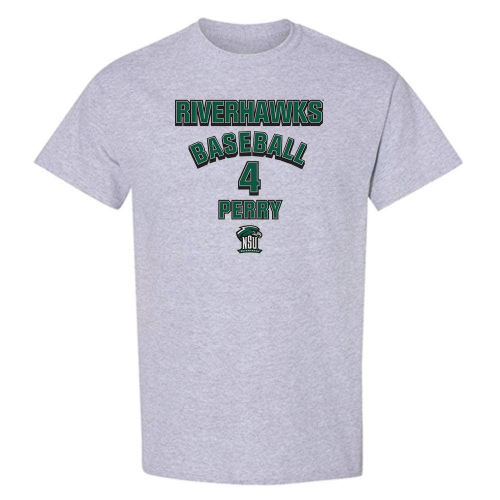 Northeastern State - NCAA Baseball : Joey Perry - Classic Fashion Shersey T-Shirt-0