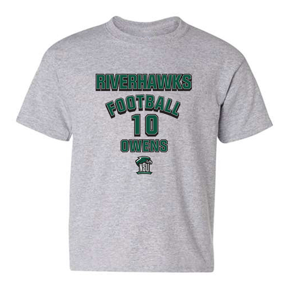 Northeastern State - NCAA Football : Marvelous Owens - Classic Fashion Shersey Youth T-Shirt-0