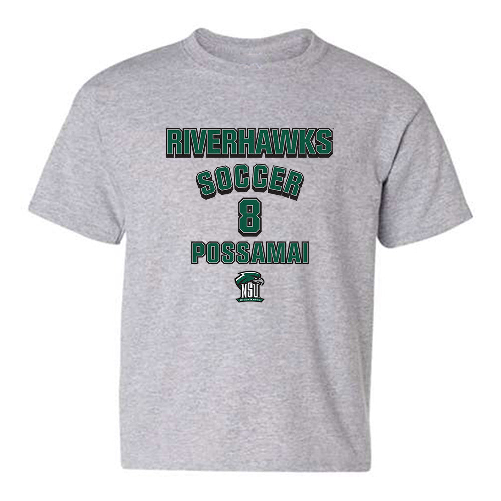 Northeastern State - NCAA Men's Soccer : Matheus Possamai - Classic Fashion Shersey Youth T-Shirt-0