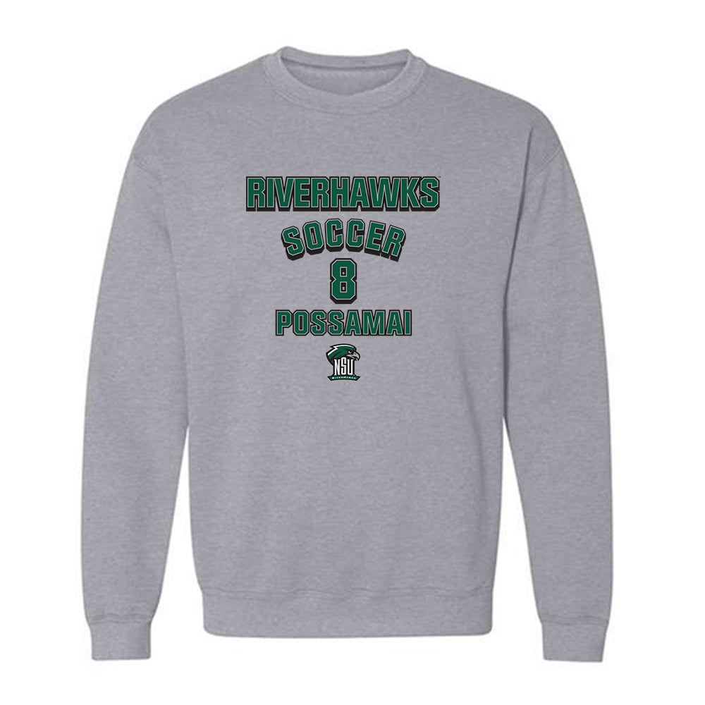 Northeastern State - NCAA Men's Soccer : Matheus Possamai - Classic Fashion Shersey Crewneck Sweatshirt-0