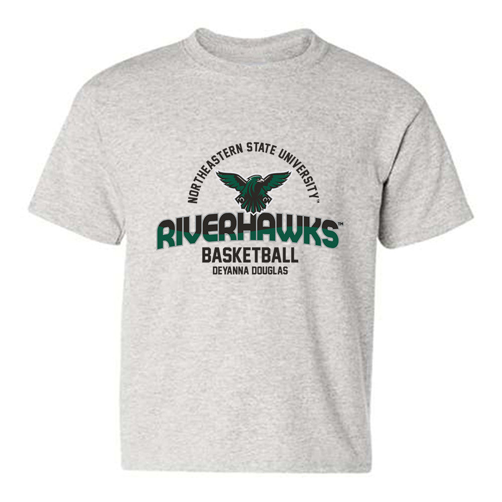 Northeastern State - NCAA Women's Basketball : Deyanna Douglas - Classic Fashion Shersey Youth T-Shirt-0