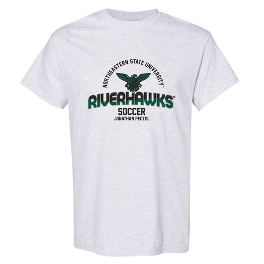 Northeastern State - NCAA Men's Soccer : Jonathan Pectol - Classic Fashion Shersey T-Shirt-0
