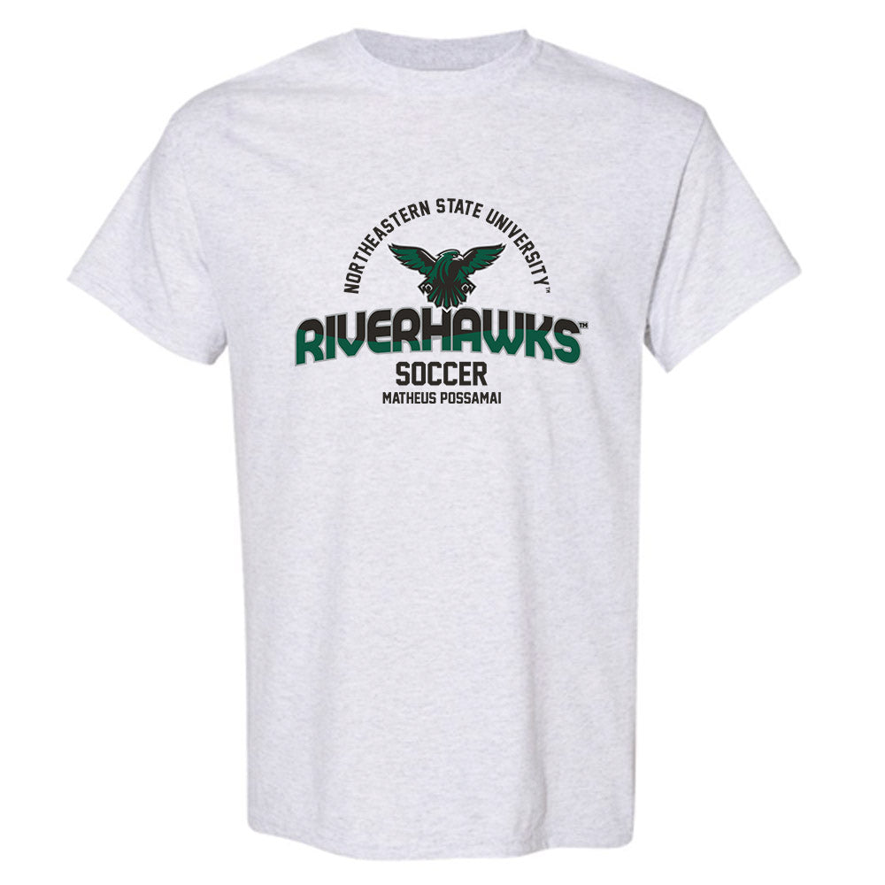 Northeastern State - NCAA Men's Soccer : Matheus Possamai - Classic Fashion Shersey T-Shirt-0