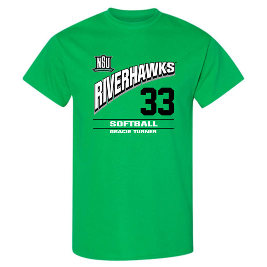 Northeastern State - NCAA Softball : Gracie Turner - Classic Fashion Shersey T-Shirt-0