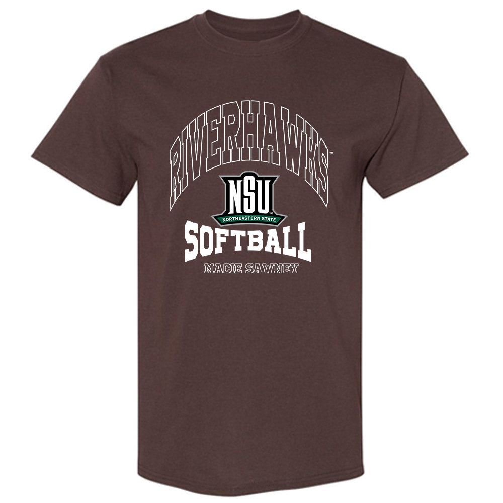 Northeastern State - NCAA Softball : Macie Sawney - Classic Fashion Shersey T-Shirt-0