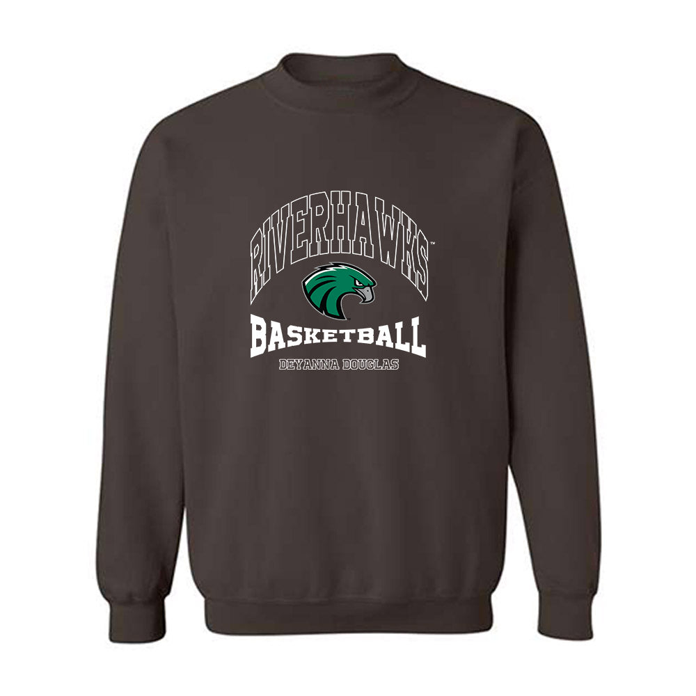 Northeastern State - NCAA Women's Basketball : Deyanna Douglas - Classic Fashion Shersey Crewneck Sweatshirt-0