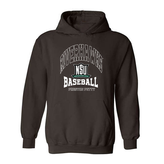 Northeastern State - NCAA Baseball : Preston Petty - Classic Fashion Shersey Hooded Sweatshirt