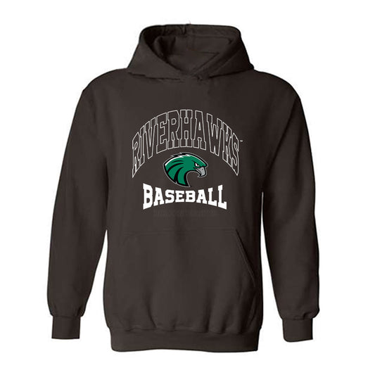 Northeastern State - NCAA Baseball : Brazen Bockius - Classic Fashion Shersey Hooded Sweatshirt-0
