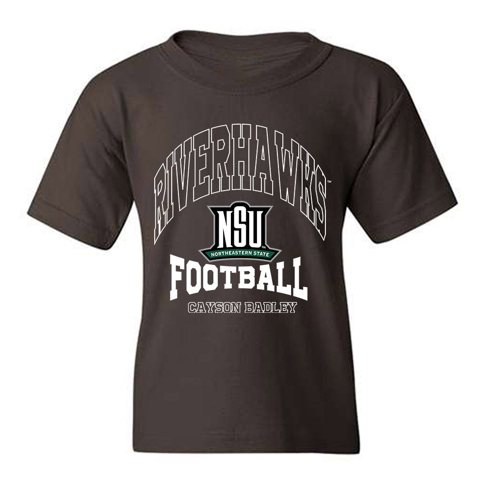 Northeastern State - NCAA Football : Cayson Badley - Classic Fashion Shersey Youth T-Shirt-0