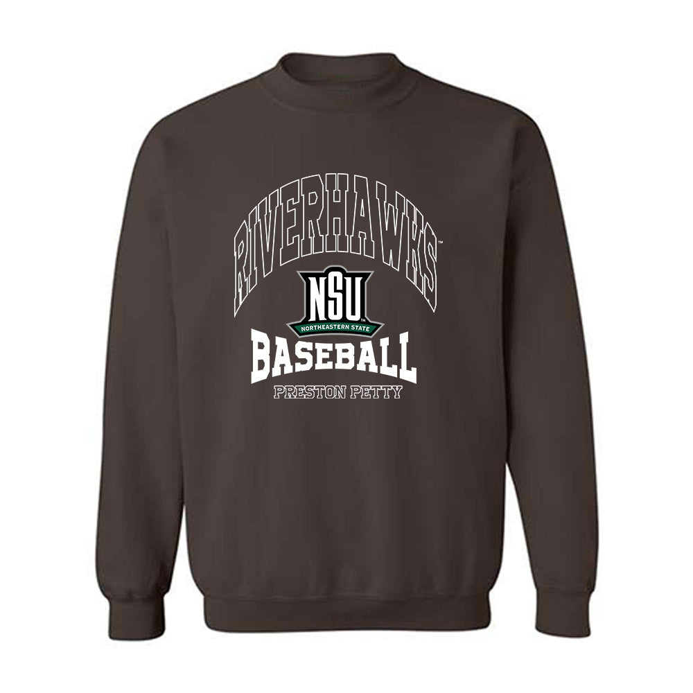 Northeastern State - NCAA Baseball : Preston Petty - Classic Fashion Shersey Crewneck Sweatshirt