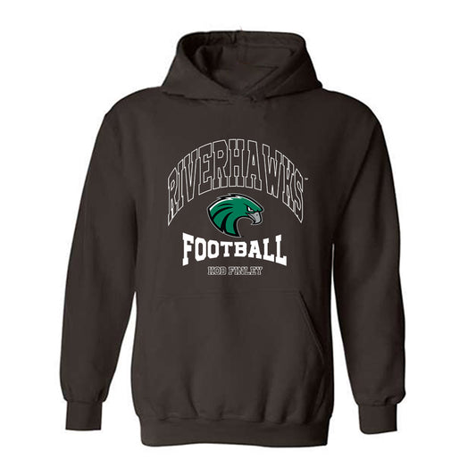 Northeastern State - NCAA Football : Kod Finley - Classic Fashion Shersey Hooded Sweatshirt-0