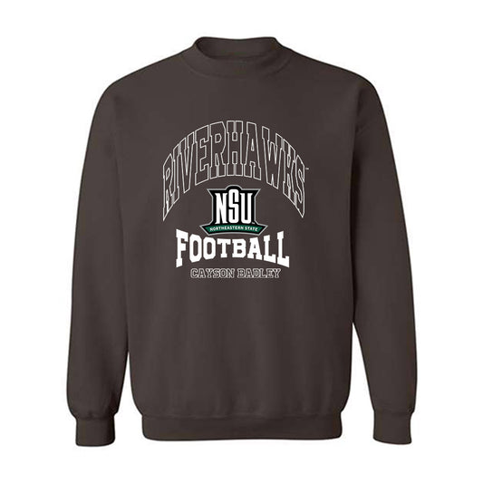 Northeastern State - NCAA Football : Cayson Badley - Classic Fashion Shersey Crewneck Sweatshirt-0