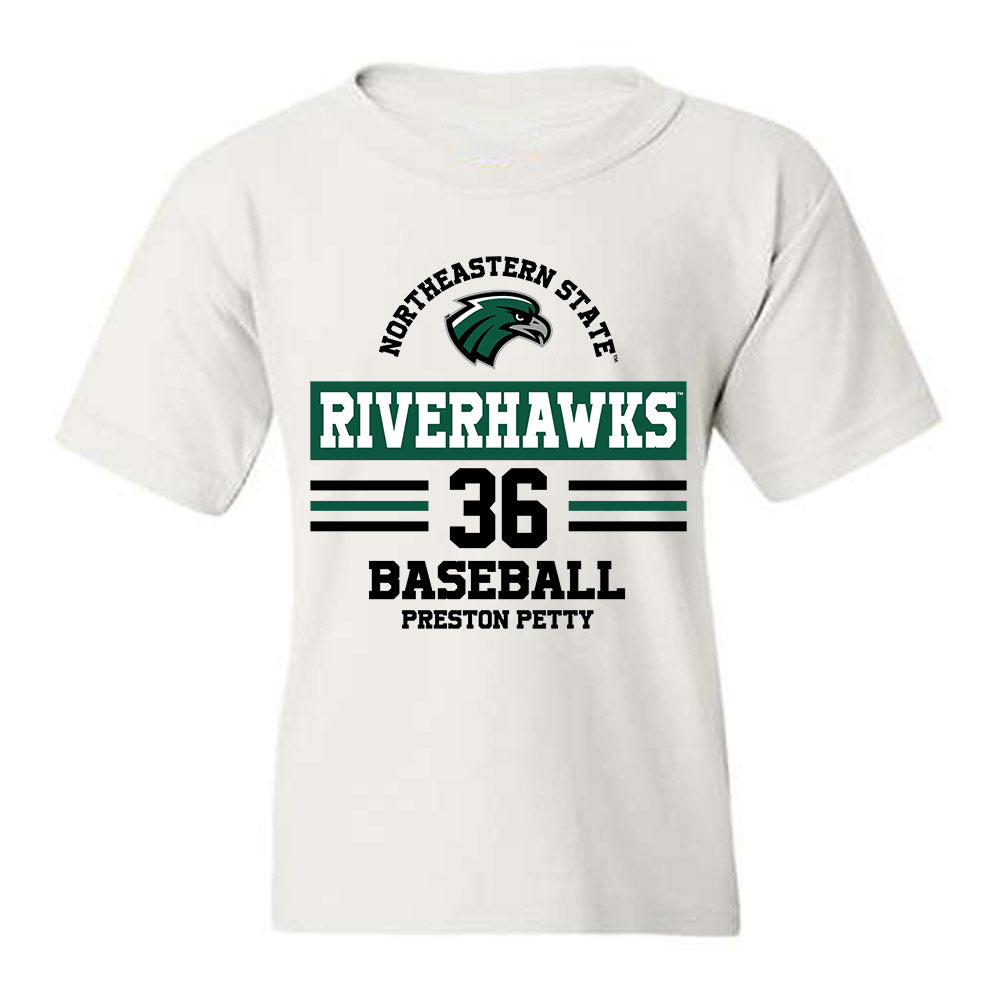 Northeastern State - NCAA Baseball : Preston Petty - Classic Fashion Shersey Youth T-Shirt-0