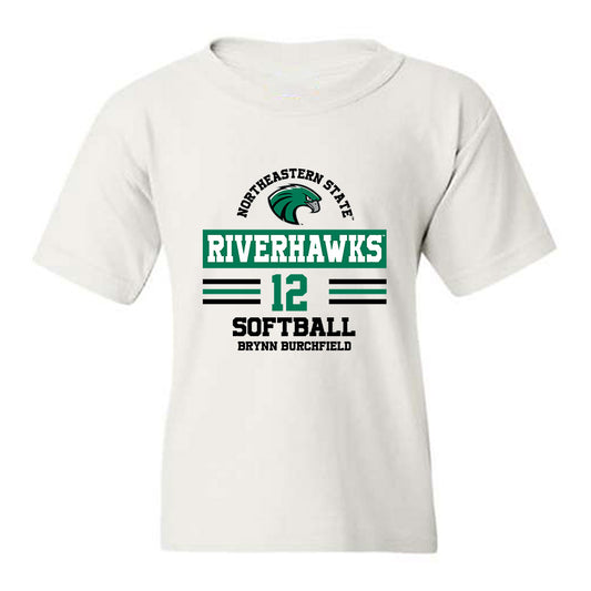 Northeastern State - NCAA Softball : Brynn Burchfield - Classic Fashion Shersey Youth T-Shirt-0