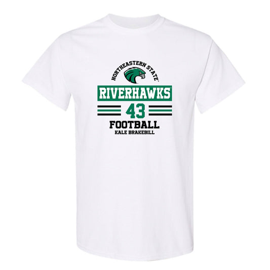Northeastern State - NCAA Football : Kale Brakebill - Classic Fashion Shersey T-Shirt-0